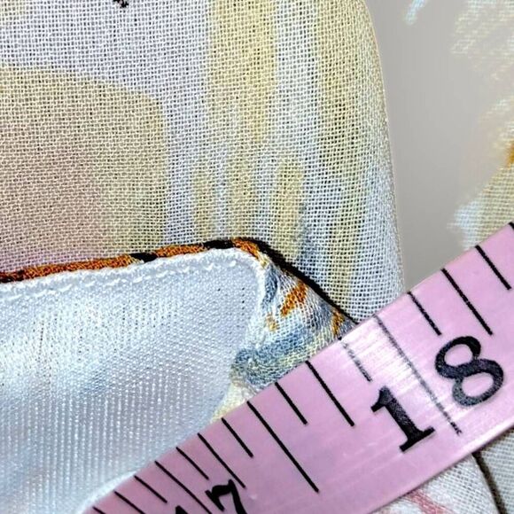 Harpa Womens Dress Sz Large Maxi Pink Blue Sundress  Glamourcore Princesscore - Picture 11 of 13